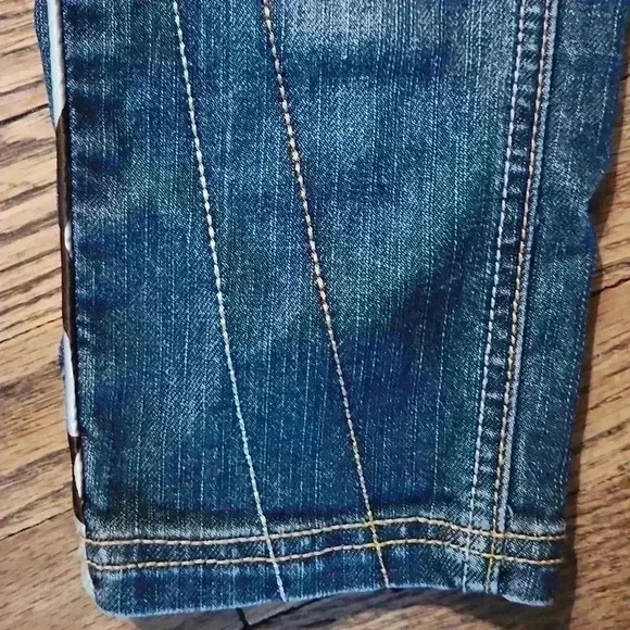 Y2k house of derion blue jeans size 3/4 - Picture 7 of 10